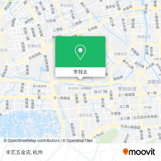 丰艺五金店地图