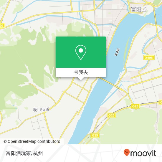 富阳酒玩家地图