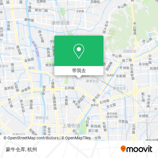 蒙牛仓库地图