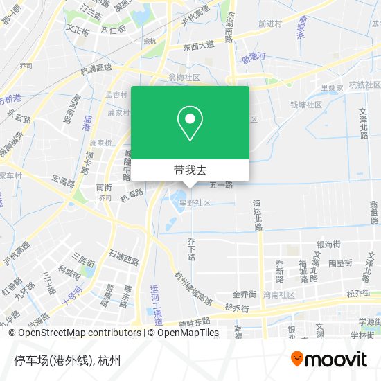 停车场(港外线)地图