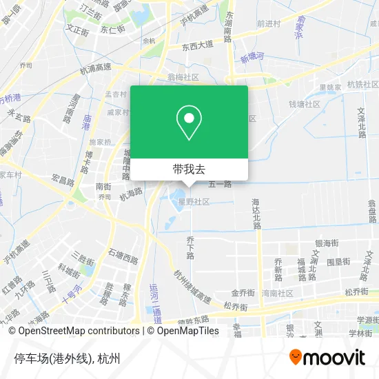 停车场(港外线)地图