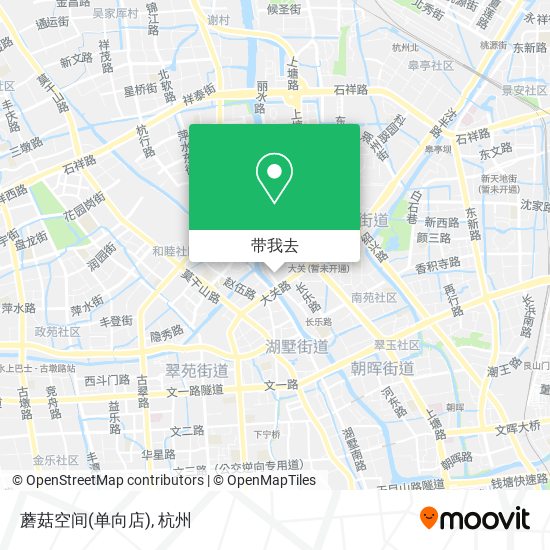 蘑菇空间(单向店)地图