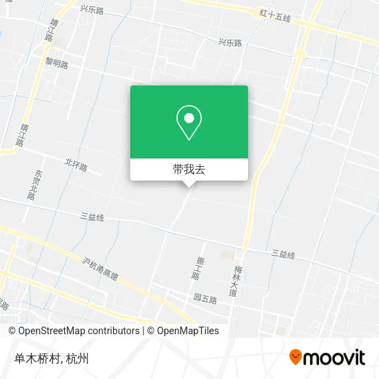 单木桥村地图