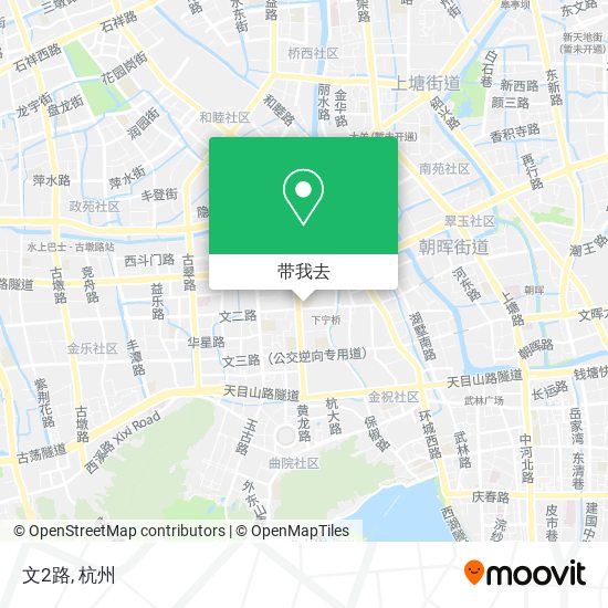 文2路地图