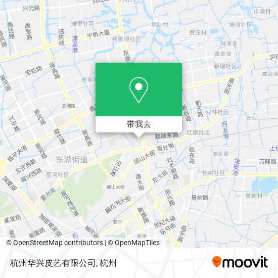 杭州华兴皮艺有限公司地图