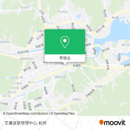 艺馨皮肤管理中心地图