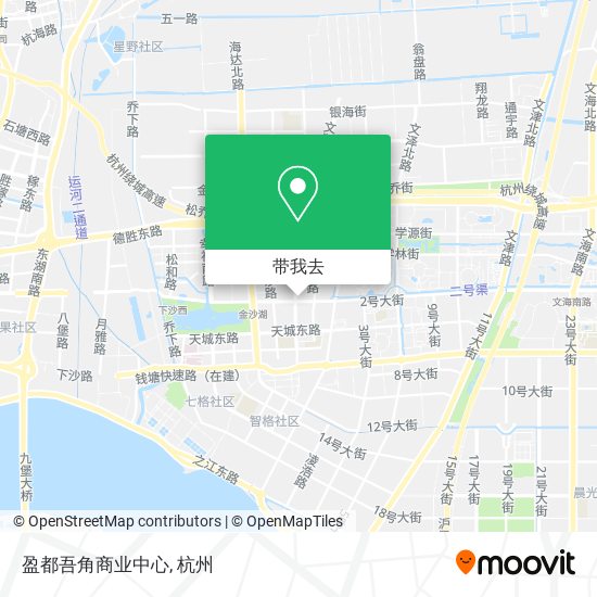 盈都吾角商业中心地图