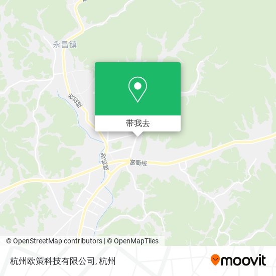杭州欧策科技有限公司地图