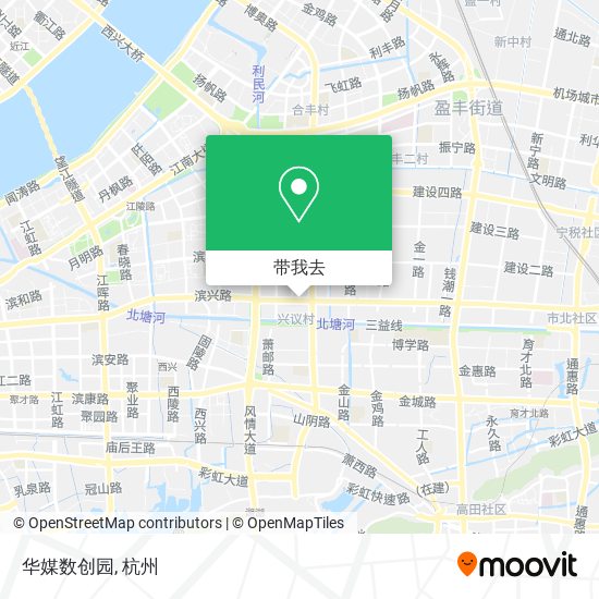 华媒数创园地图
