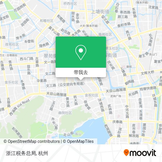 浙江税务总局地图