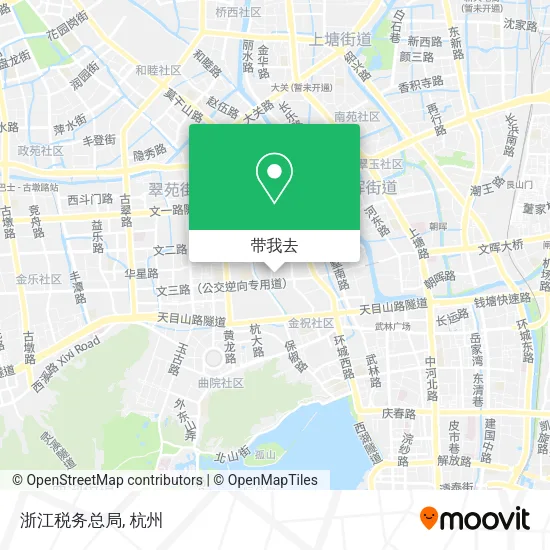 浙江税务总局地图