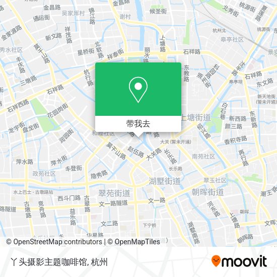 丫头摄影主题咖啡馆地图