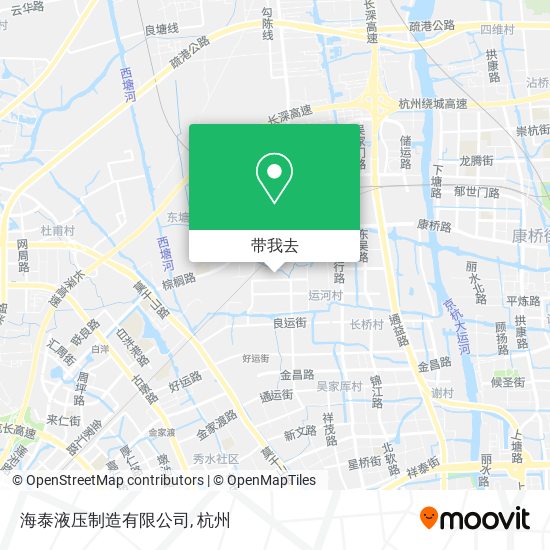 海泰液压制造有限公司地图