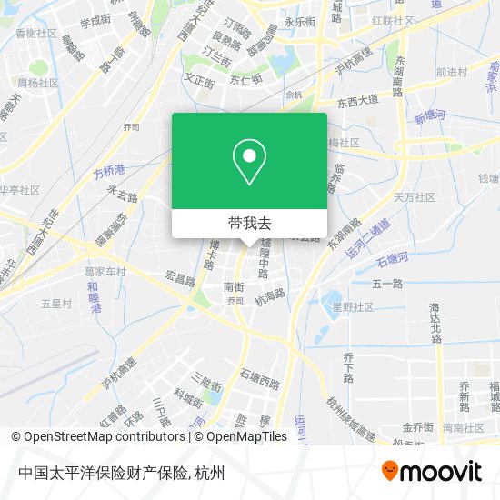 中国太平洋保险财产保险地图