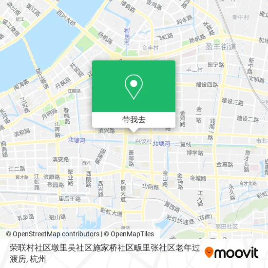 荣联村社区墩里吴社区施家桥社区畈里张社区老年过渡房地图