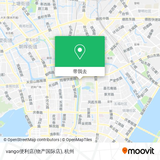 vango便利店(物产国际店)地图