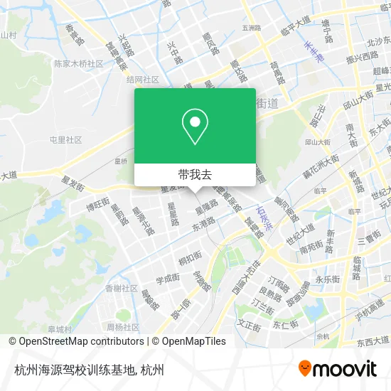 杭州海源驾校训练基地地图