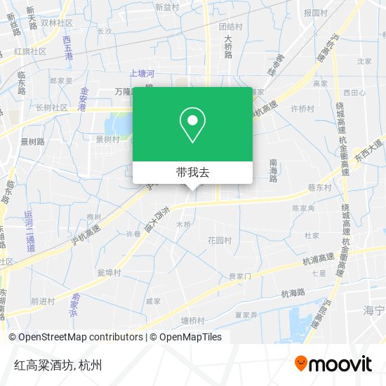 红高粱酒坊地图