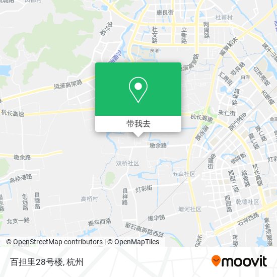 百担里28号楼地图