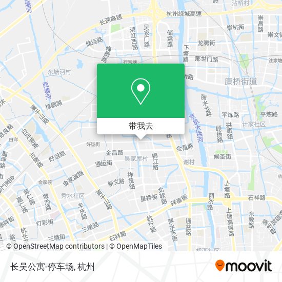 长吴公寓-停车场地图