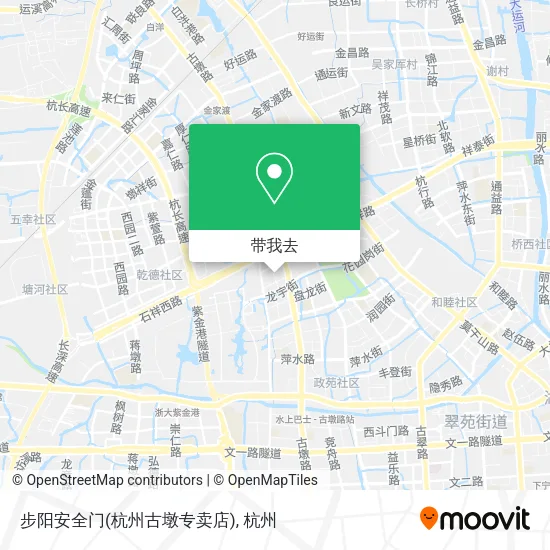 步阳安全门(杭州古墩专卖店)地图