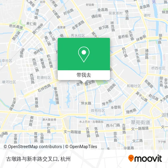 古墩路与新丰路交叉口地图