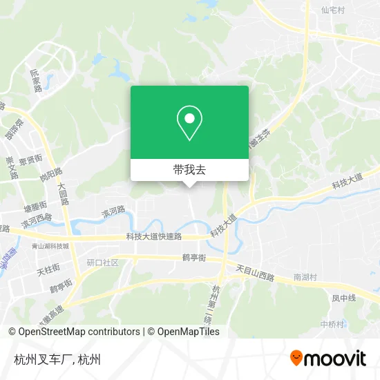 杭州叉车厂地图