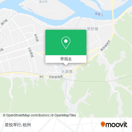 星悦琴行地图