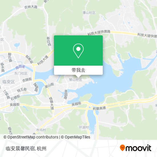 临安晨馨民宿地图