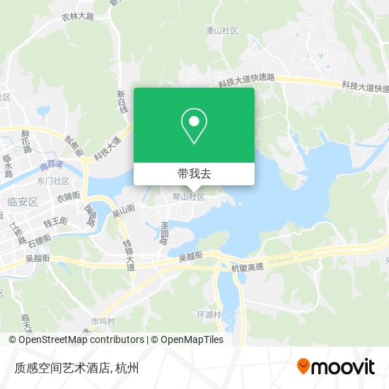 质感空间艺术酒店地图