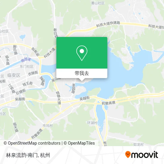 林泉流韵-南门地图