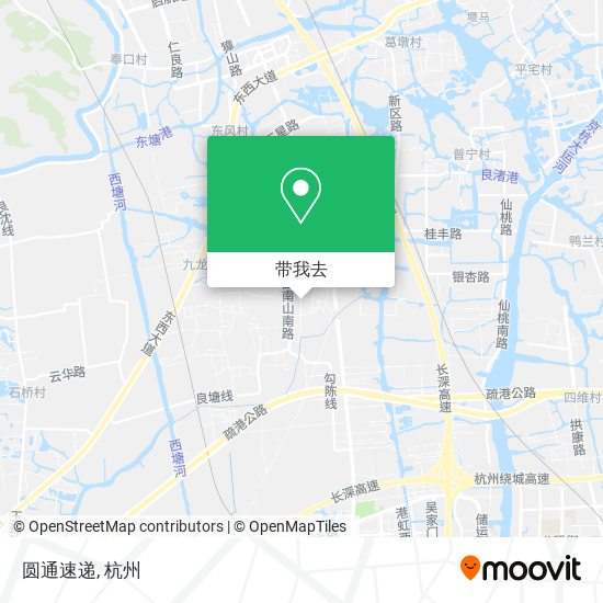 圆通速递地图