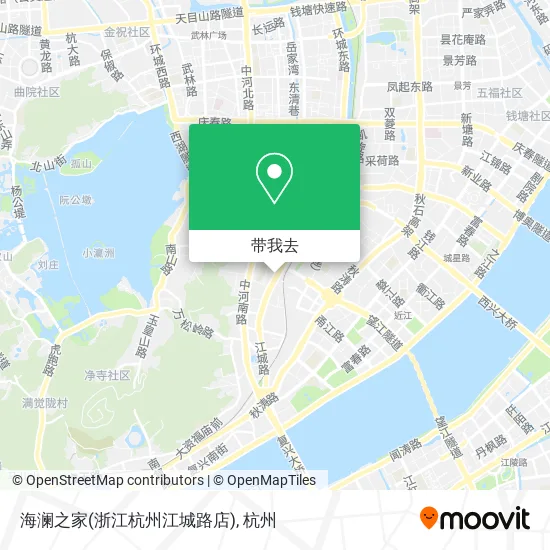 海澜之家(浙江杭州江城路店)地图