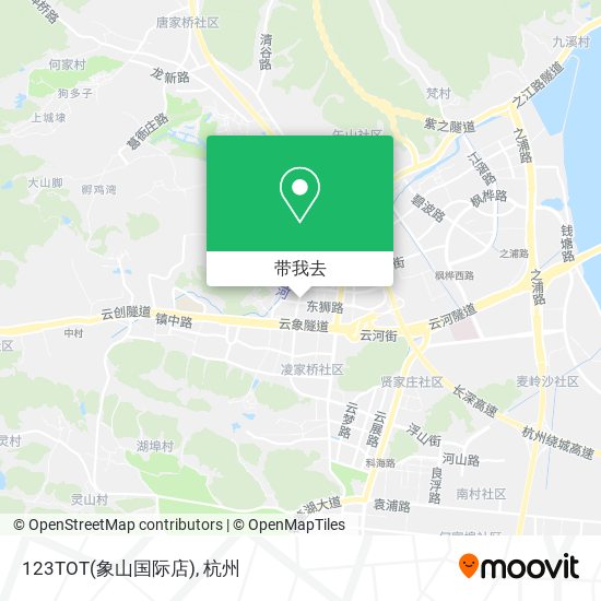 123TOT(象山国际店)地图