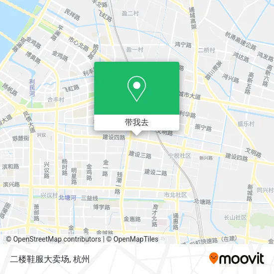 二楼鞋服大卖场地图