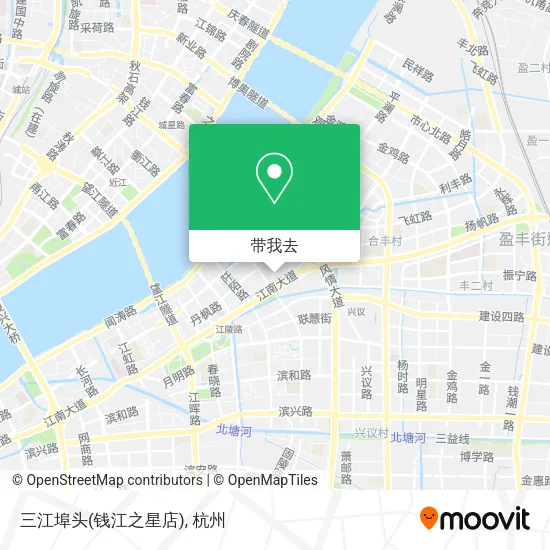 三江埠头(钱江之星店)地图