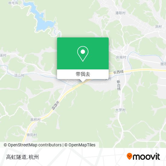 高虹隧道地图