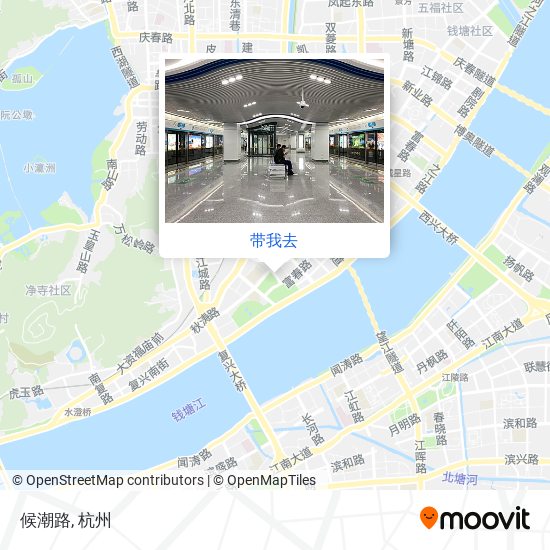 候潮路地图