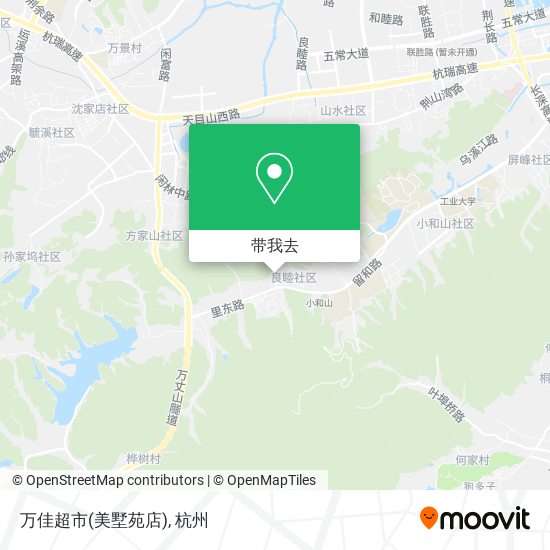 万佳超市(美墅苑店)地图