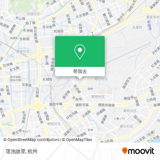 莲池故里地图