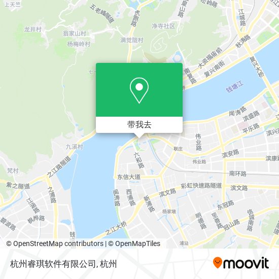 杭州睿琪软件有限公司地图