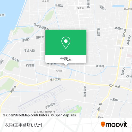 衣尚(宝丰路店)地图