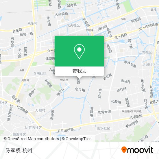 陈家桥地图