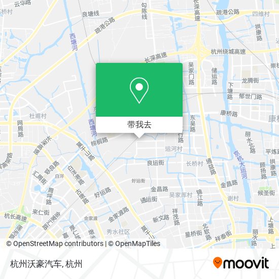 杭州沃豪汽车地图