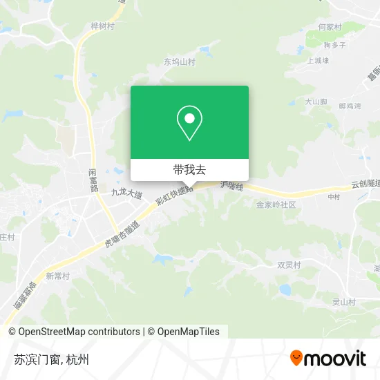 苏滨门窗地图