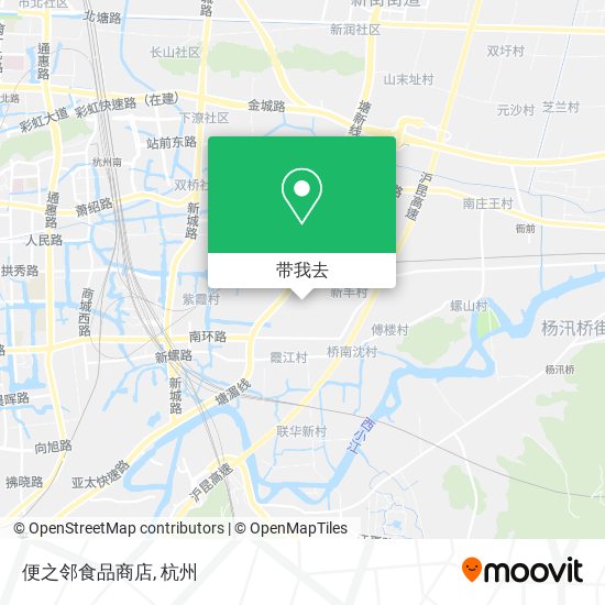 便之邻食品商店地图