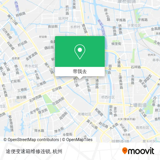 途便变速箱维修连锁地图