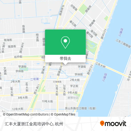 汇丰大厦浙江金苑培训中心地图