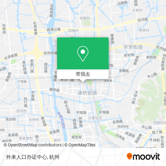 外来人口办证中心地图