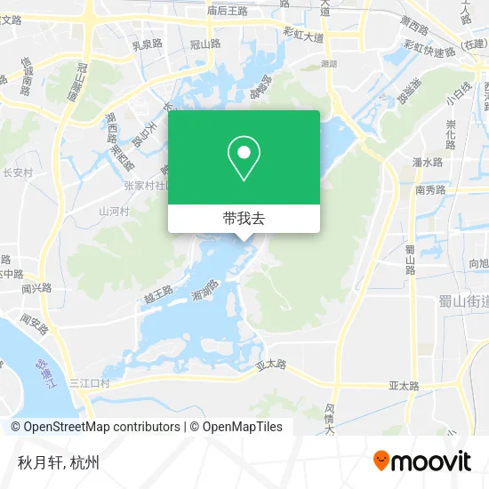 秋月轩地图